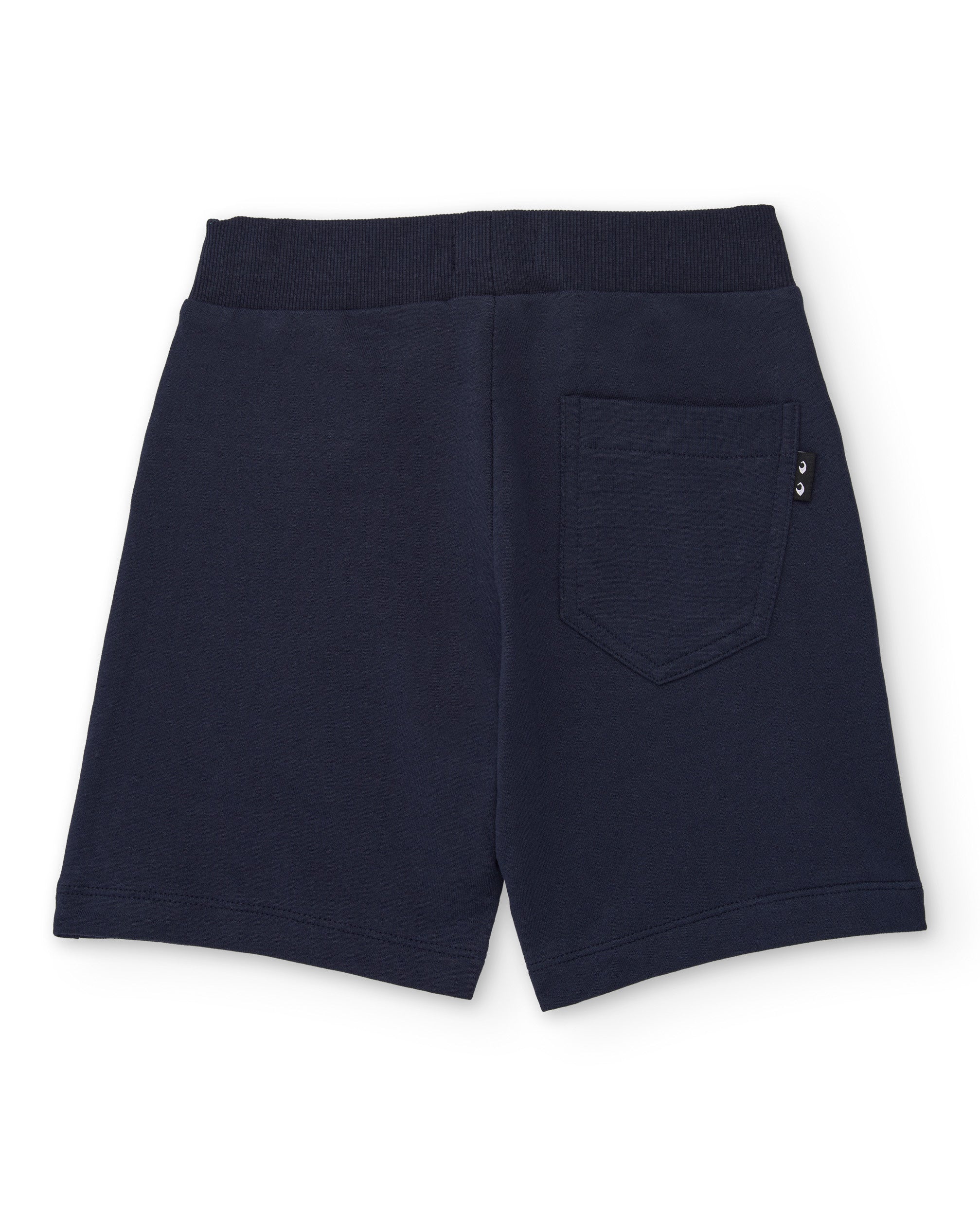 Tuc tuc bermuda bambino blu navy vita elastica
