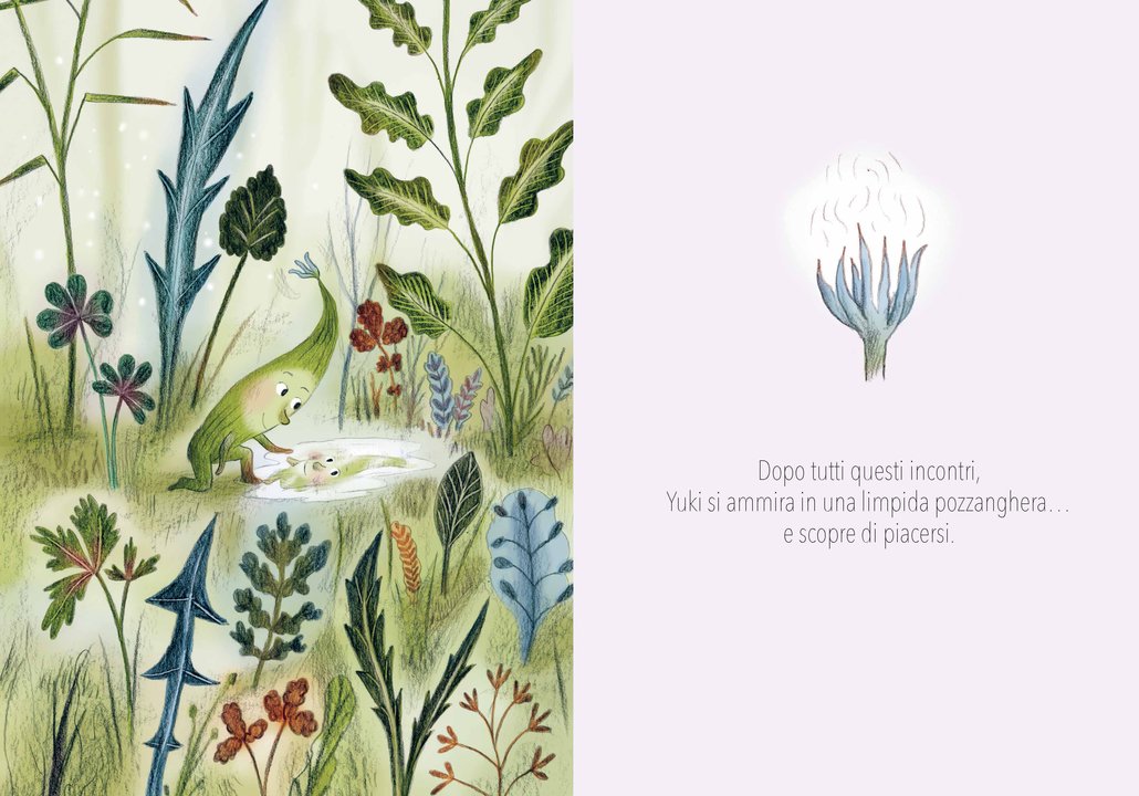 Fili d’erba Clotilde Perrin albo illustrato 72 pagine