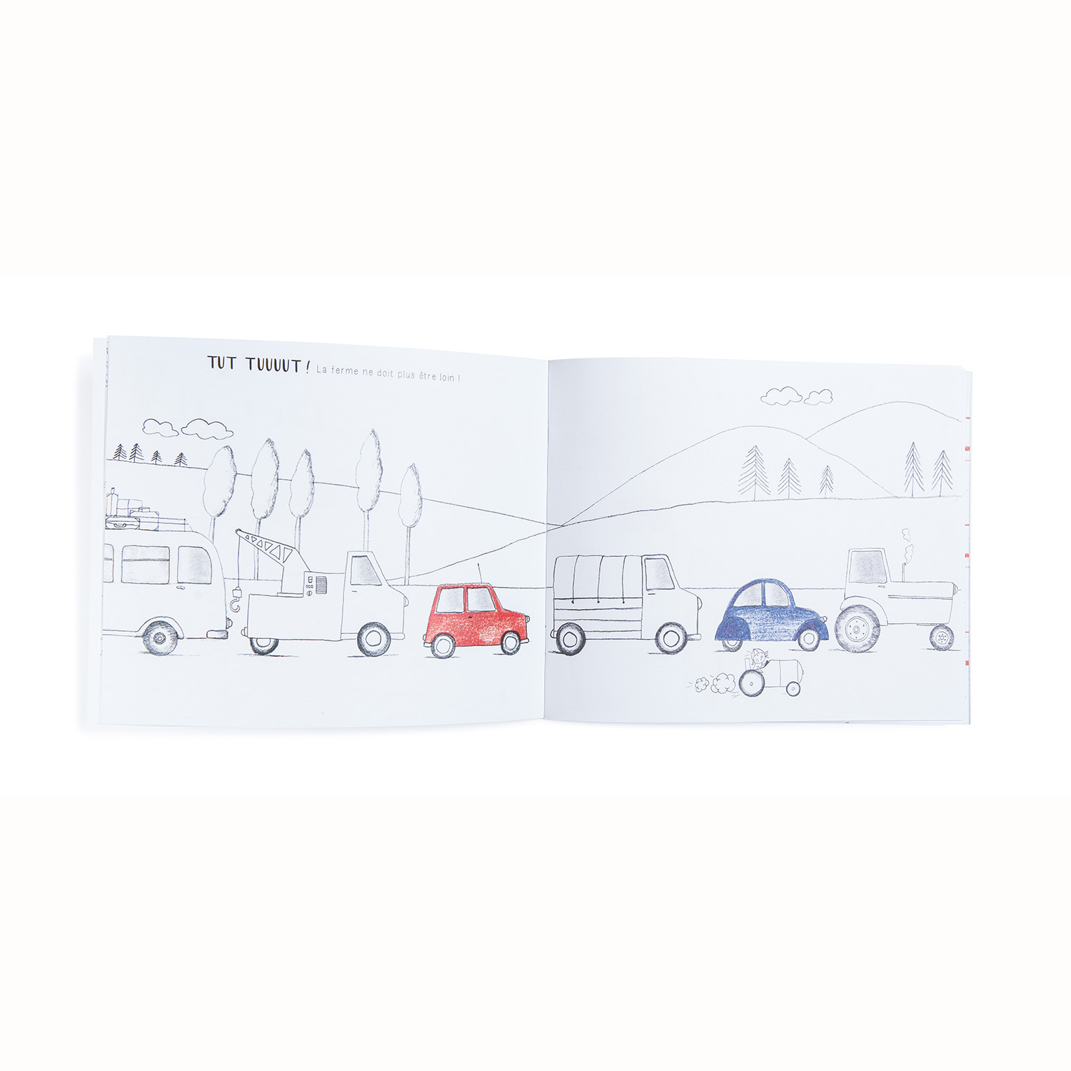 Moulin Roty Mercredi quaderno da colorare 36 pagine