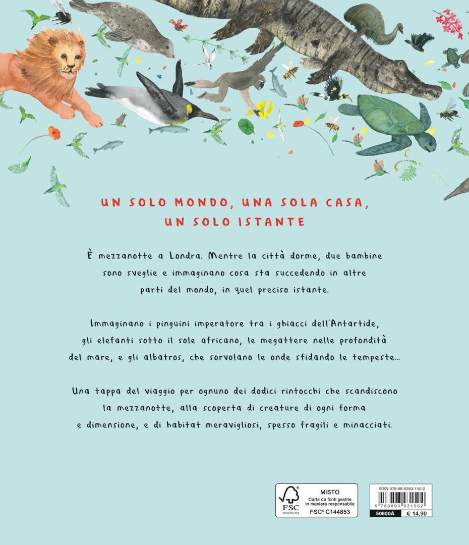 Editoriale Scienza È Tutto un Solo Mondo Libro 40 Pagine 8 Anni