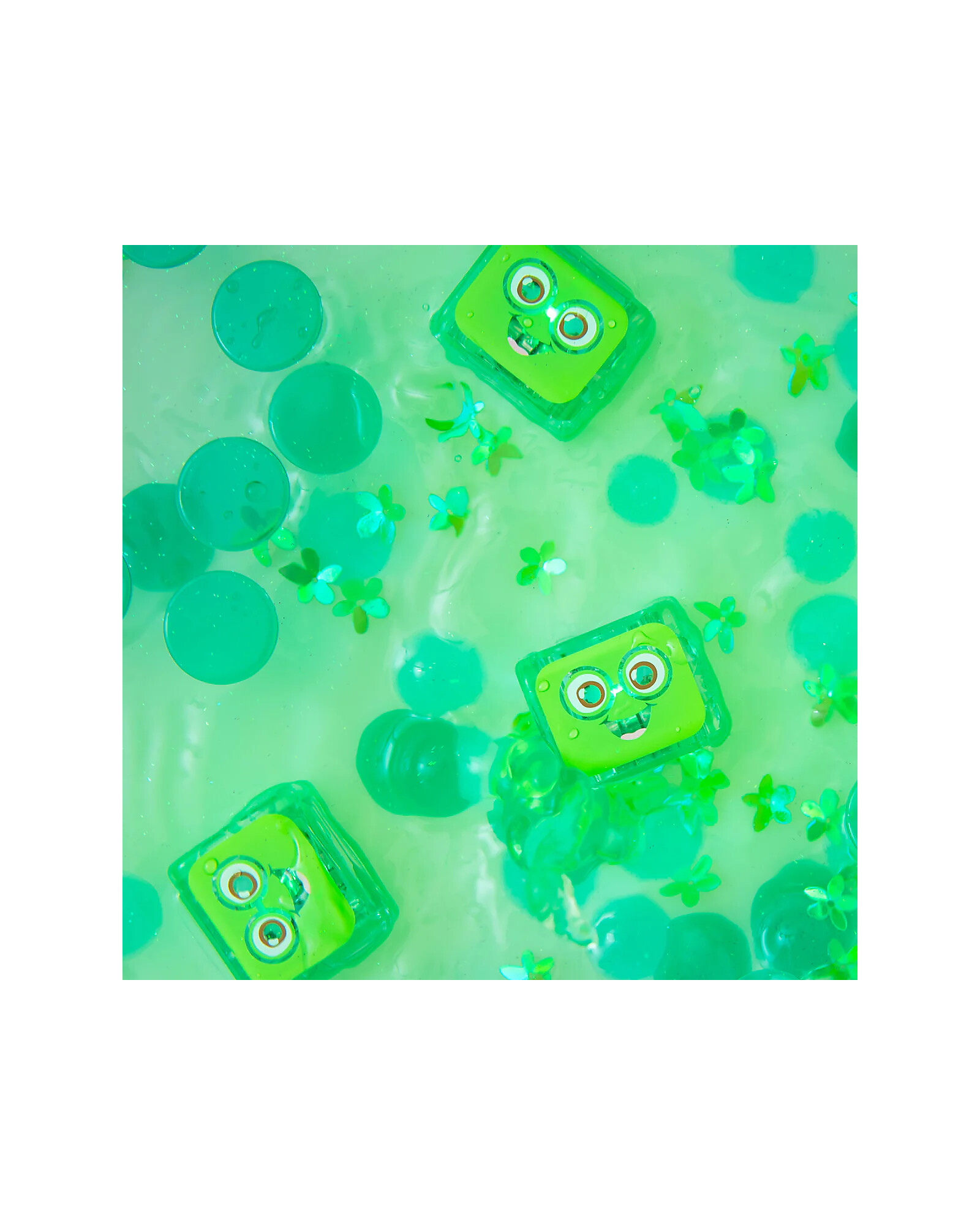 Glo Pals Pippa Cubi Luminosi Verde 4 Pezzi sensoriali