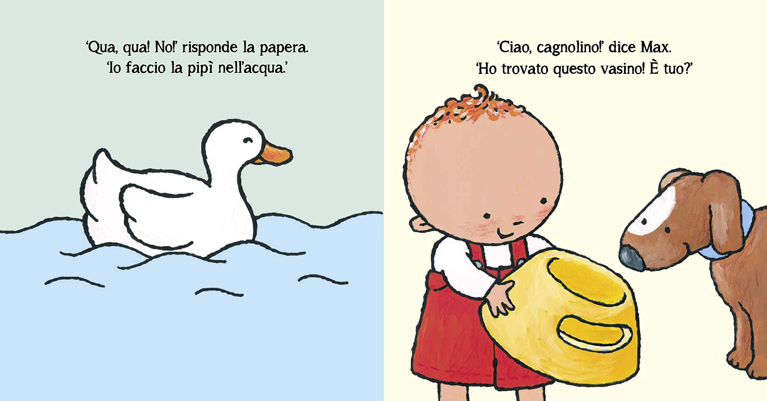 Clavis Max e il vasino libro cartonato 2 anni