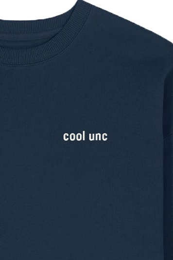 Ella and Rapha Cool Unc felpa uomo blu notte cotone