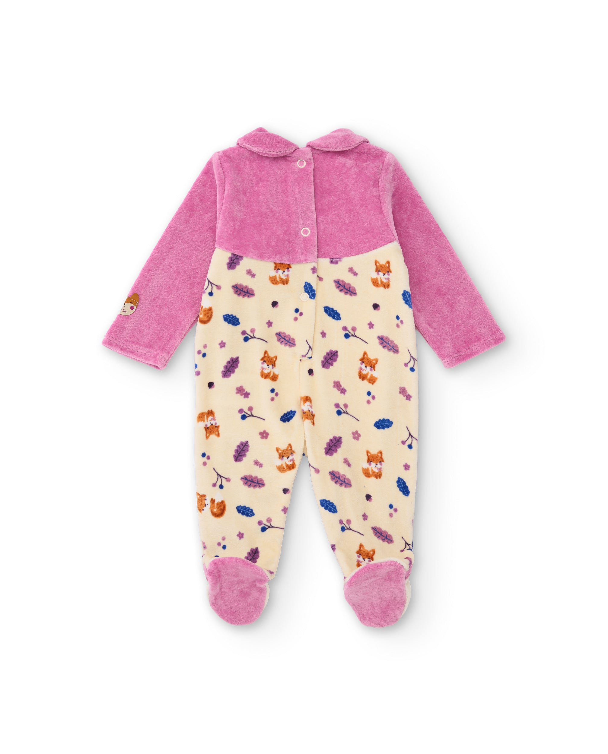Tuc Tuc Magic Foxy pagliaccetto neonata rosa in cotone