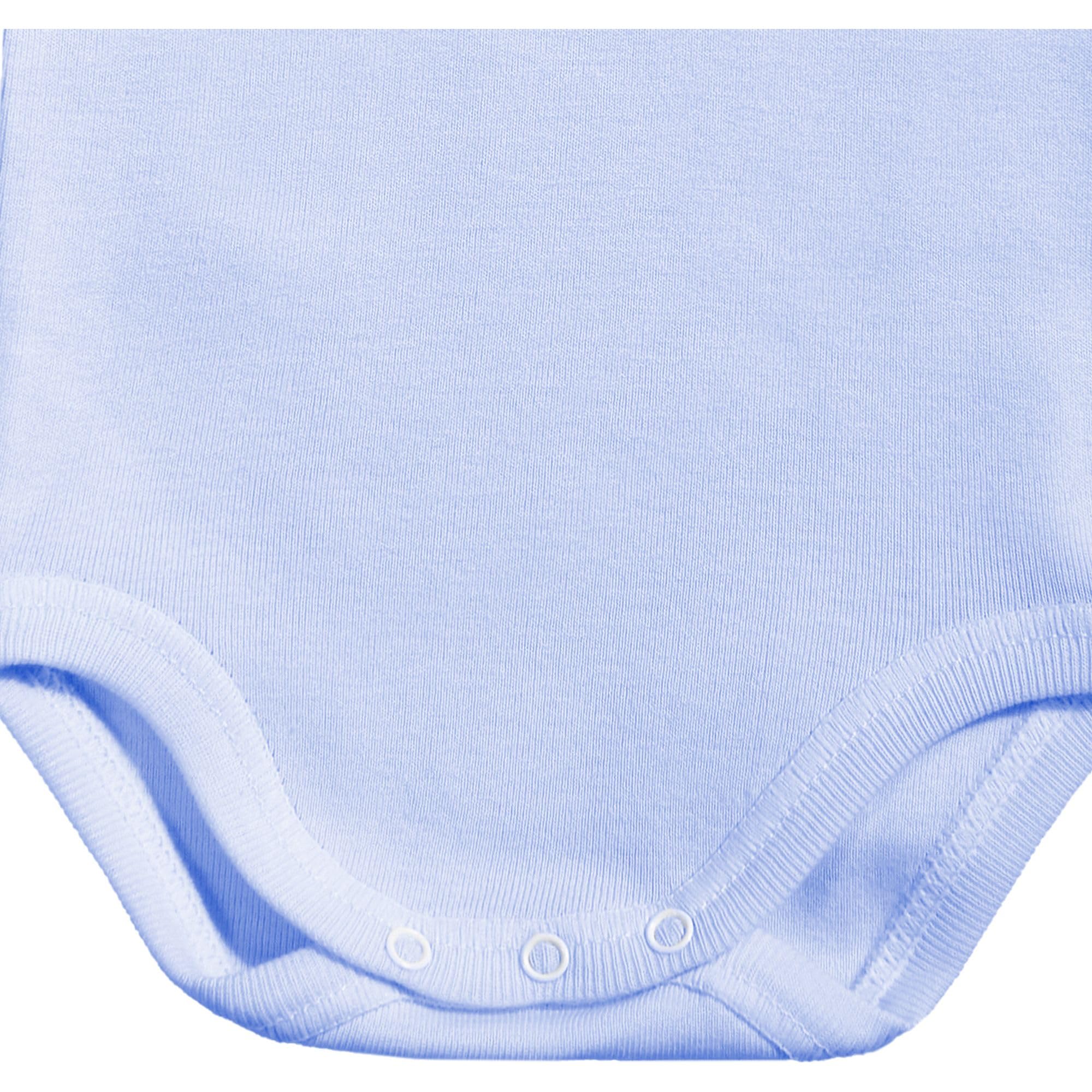 Babidu Body Abbottonato Maniche Corte 6-9 Mesi Cotone