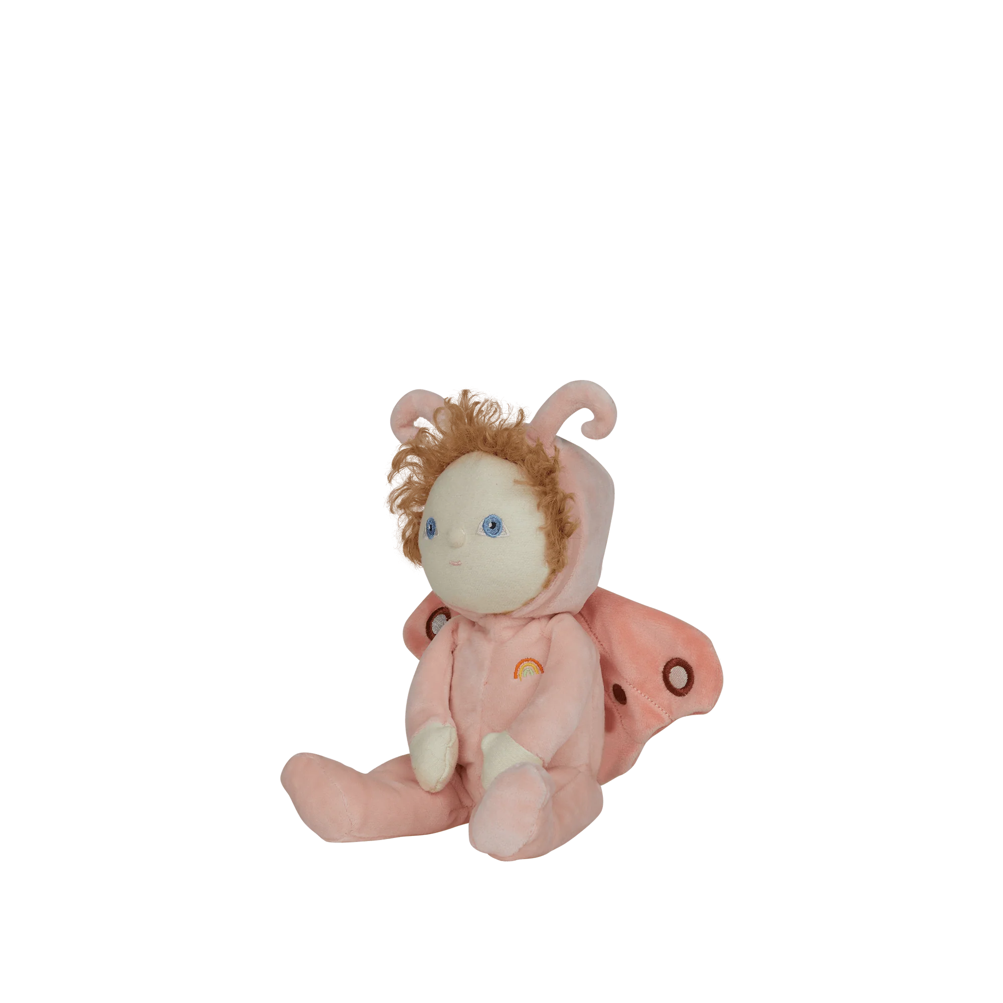 OlliElla Dinky Dinkums bambola Millie Moth 22 cm pesca