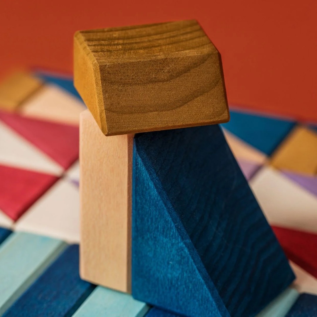 Grimm's Rhythm Small Building Set costruzioni legno 12 mesi+