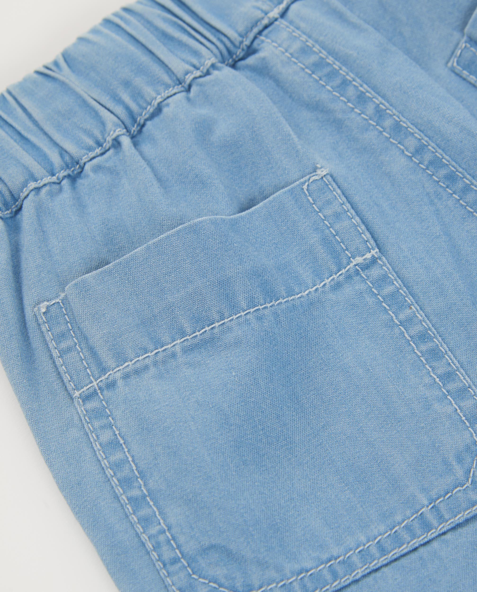 Tuc Tuc bermuda bambino denim leggero blu tasche