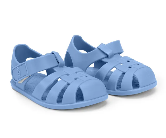 Monneka sandali medusa blu barefoot bambino