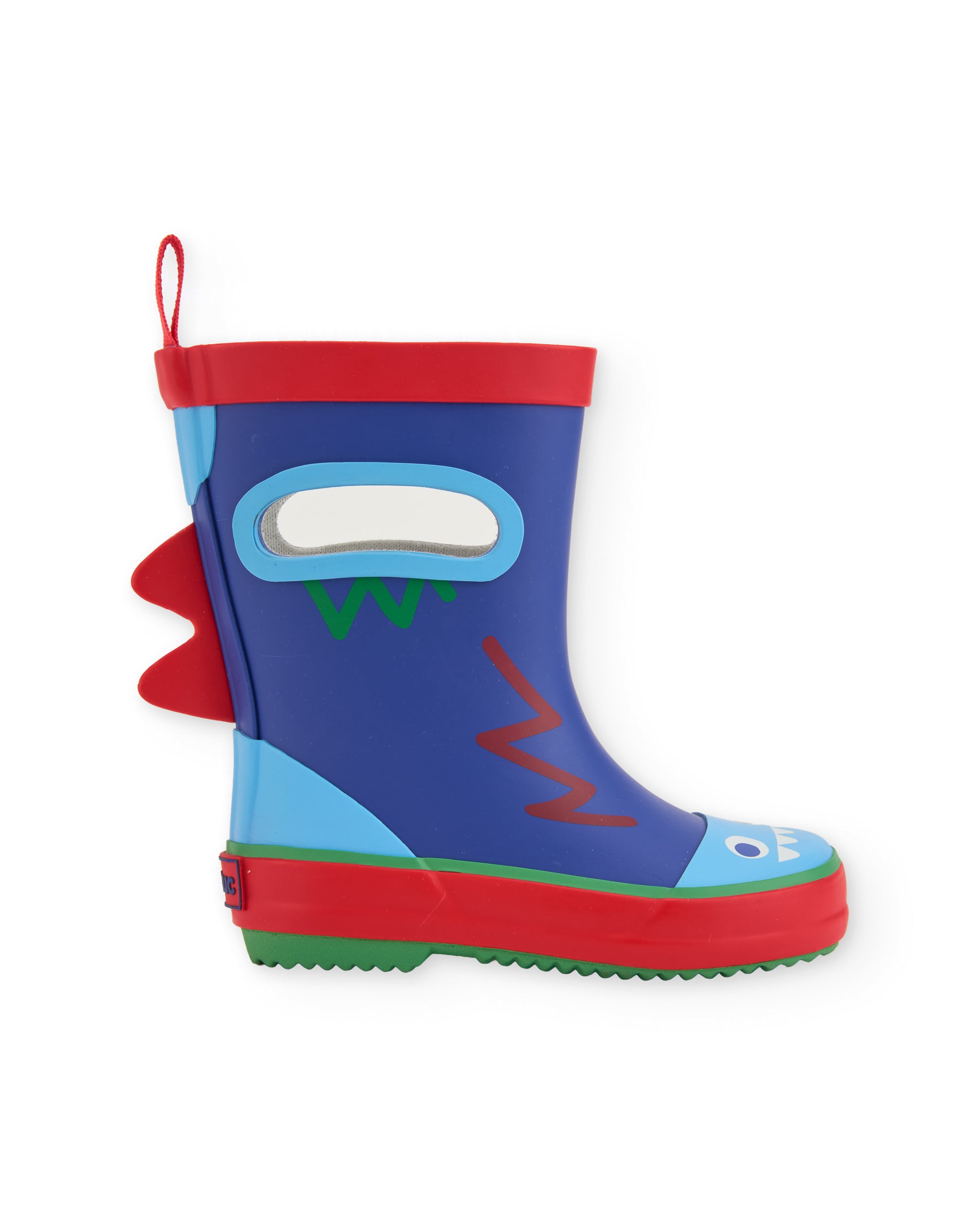 Tuc Tuc Dino Roll stivali pioggia bambino blu dinosauro