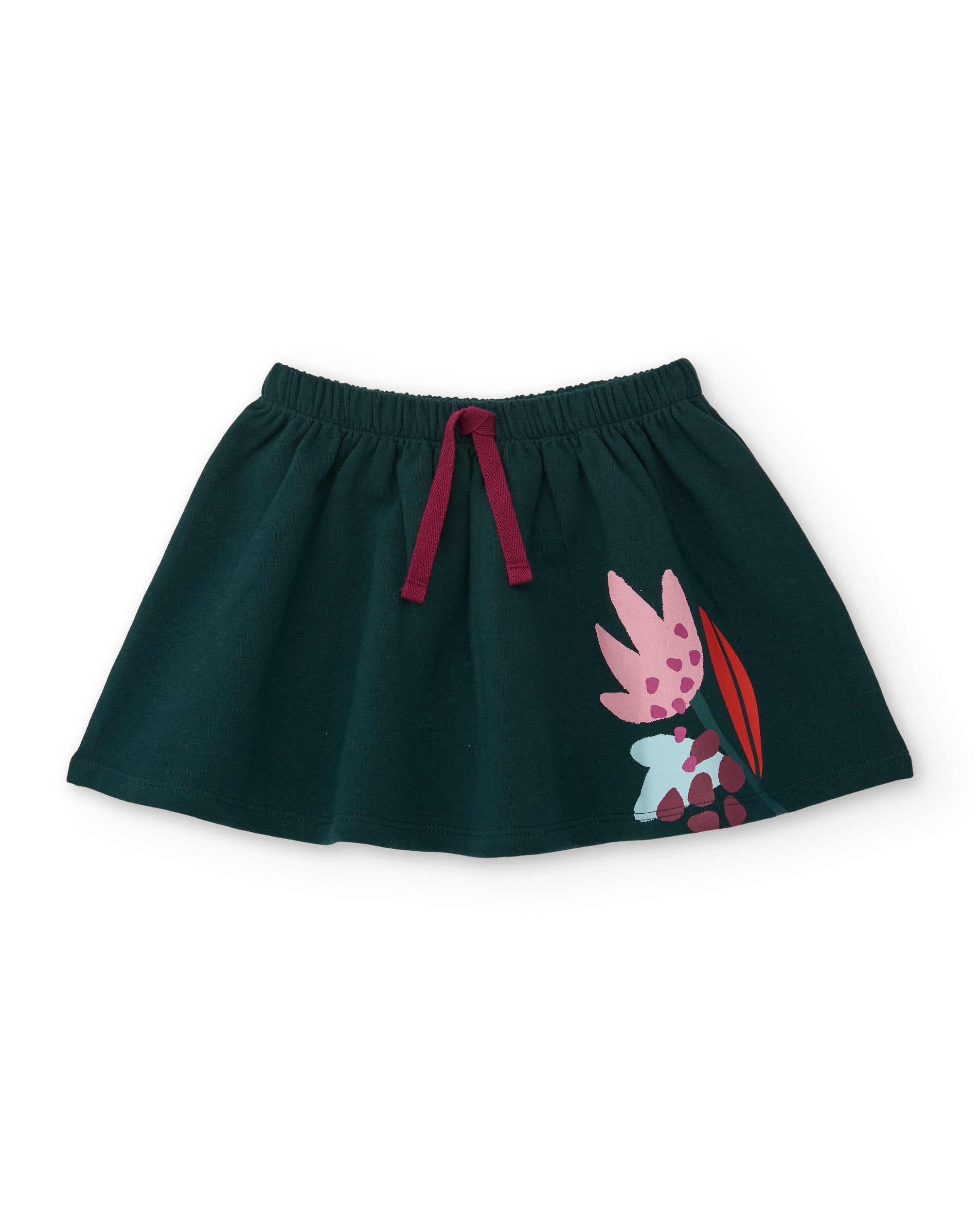 Tuc Tuc gonna bambina pile verde fiori