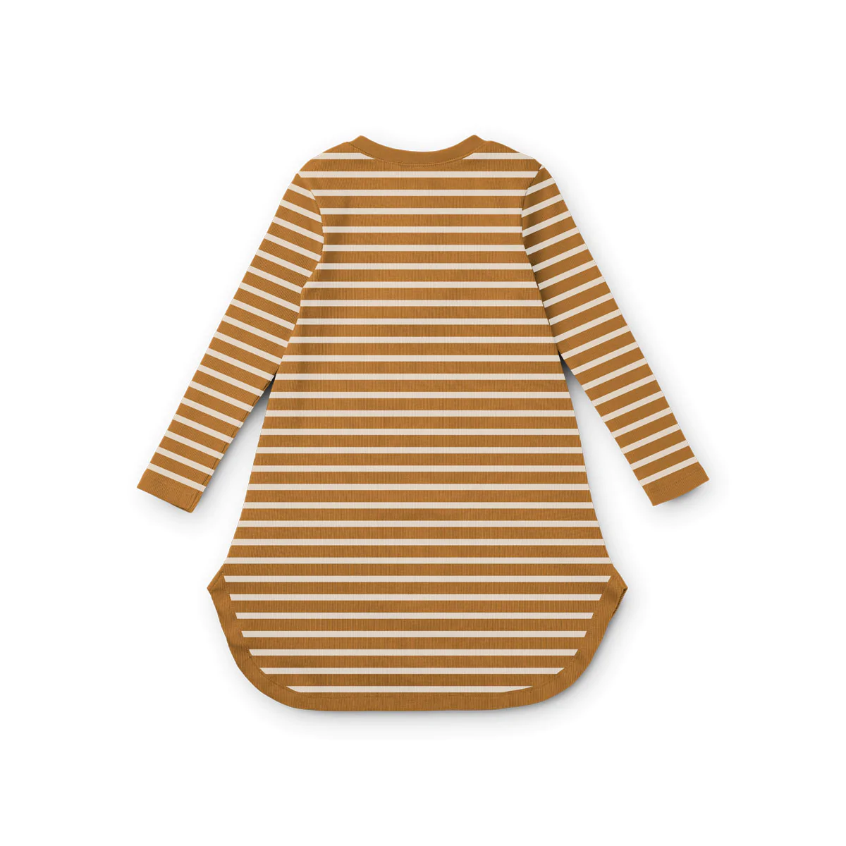 Liewood Alva Golden strip camicia da notte cotone