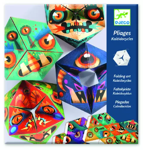 Djeco Kaleido origami caleidocicli mostri 4 soggetti