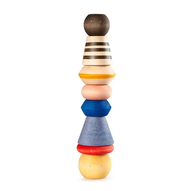 Grapat Serendipity torre impilabile legno 8 pezzi con carte