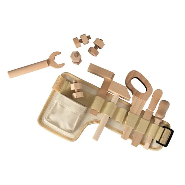 Egmont Toys Cintura Attrezzi Gioco Legno con Martello