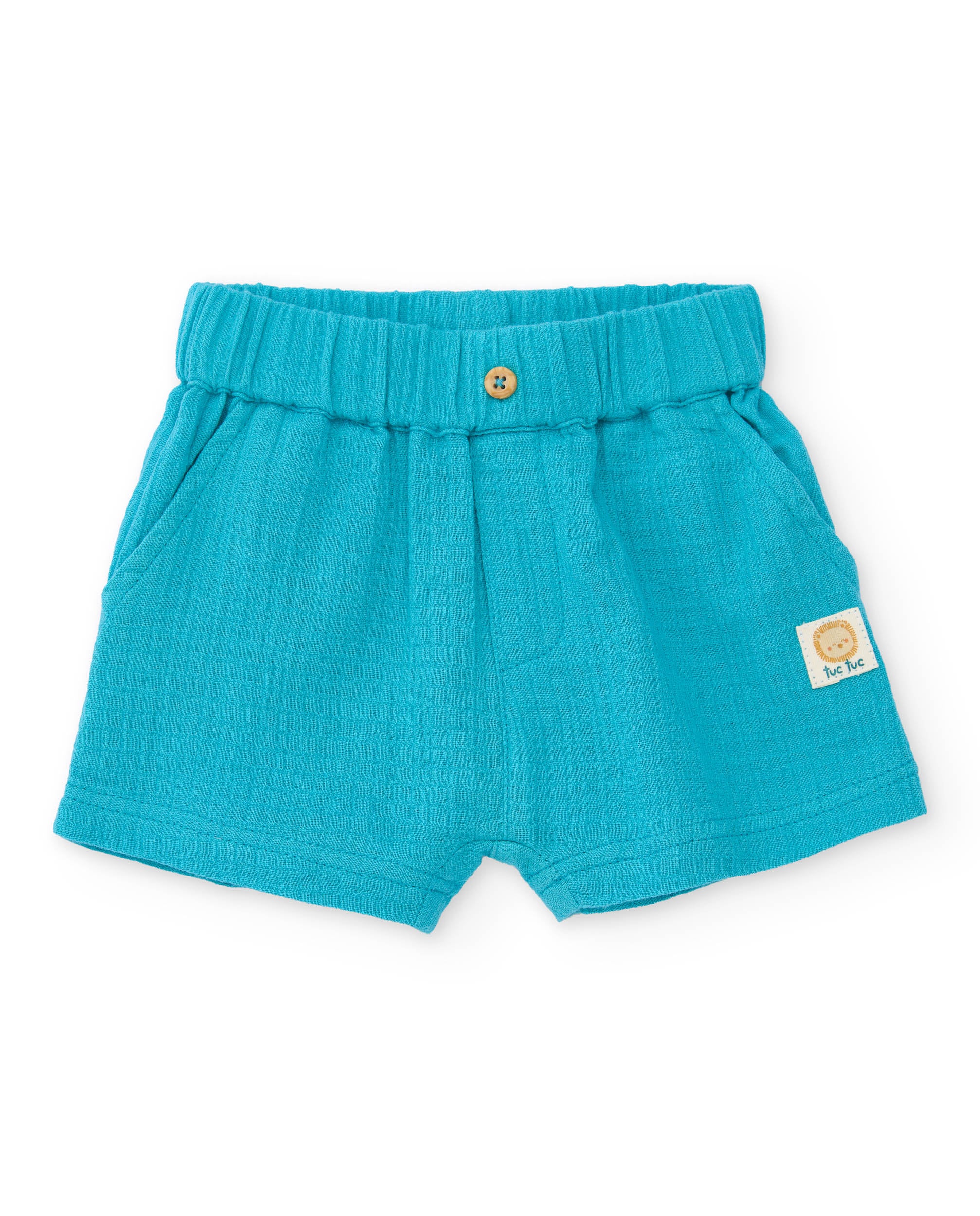 Tuc Tuc completo neonato savana camicia shorts
