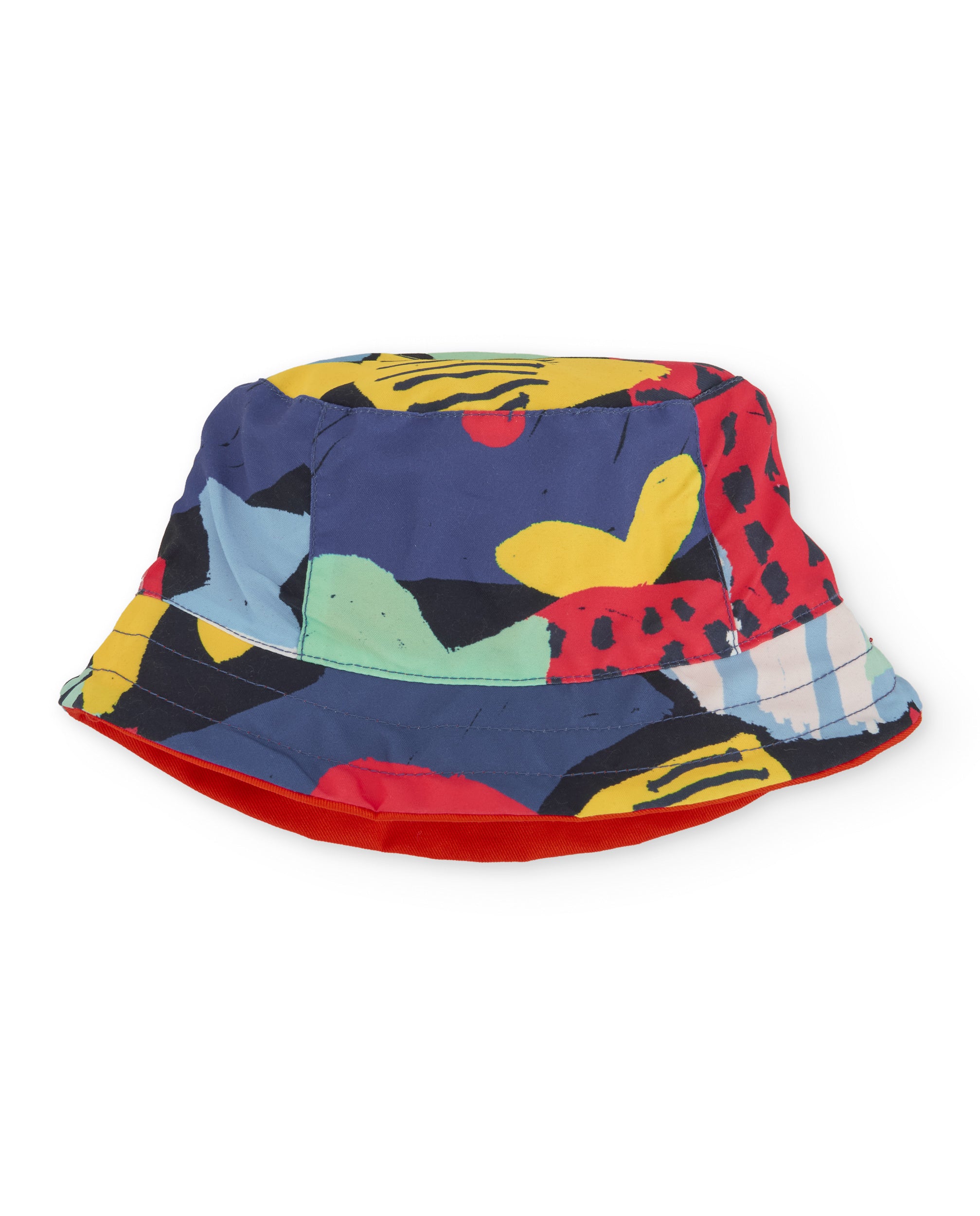 Tuc tuc berretto maglina bambino rosso reversibile