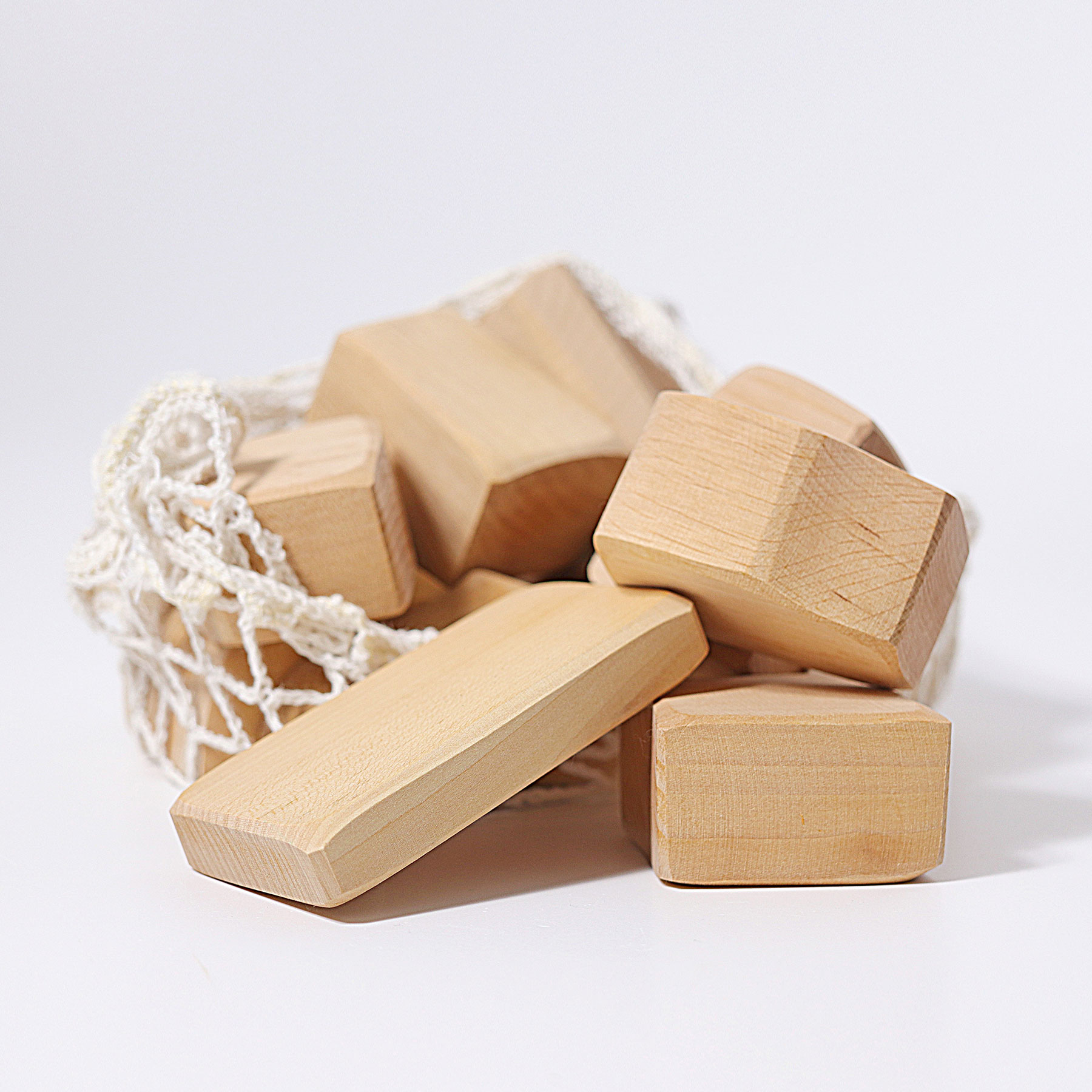 Grimm's Waldorf Blocks Natural costruzioni legno 15 pezzi