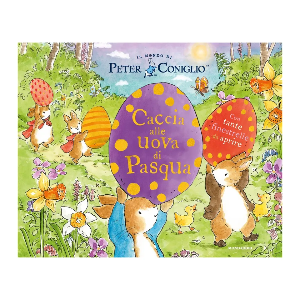 Beatrix Potter Peter Caccia alle uova di Pasqua libro alette 3-6 anni