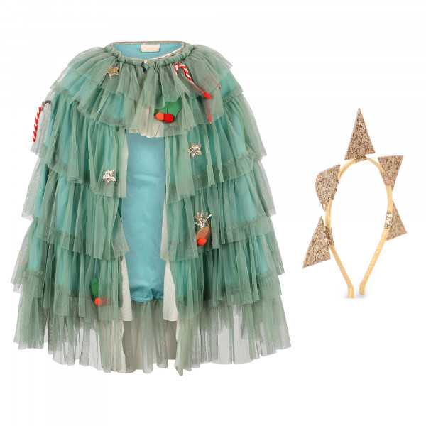 Meri Meri Christmas Tree mantello tulle 3-6 anni