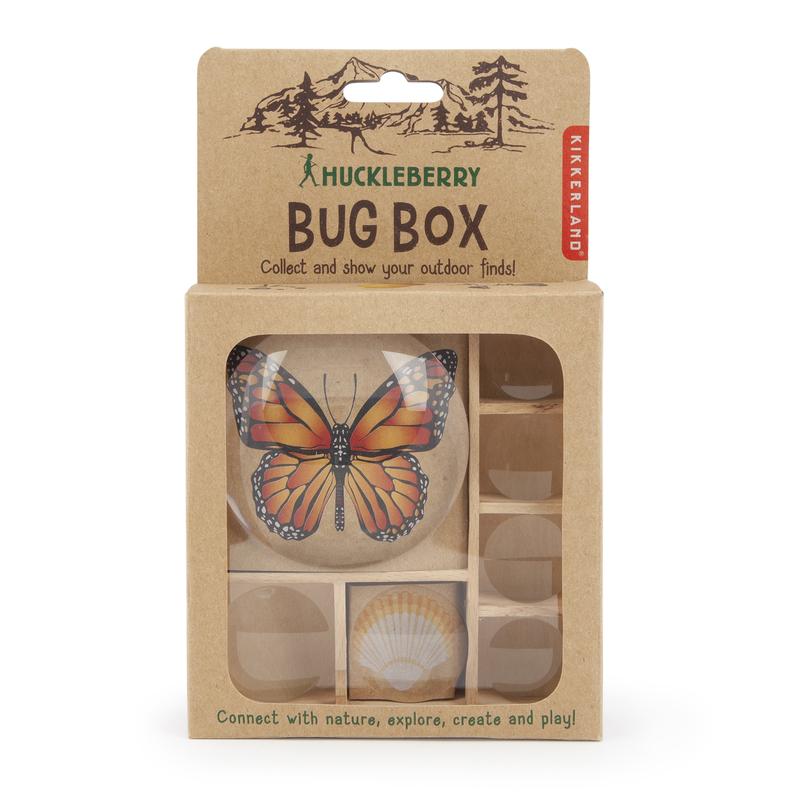 Huckleberry Bug Box teca osservazione legno 11x12 cm