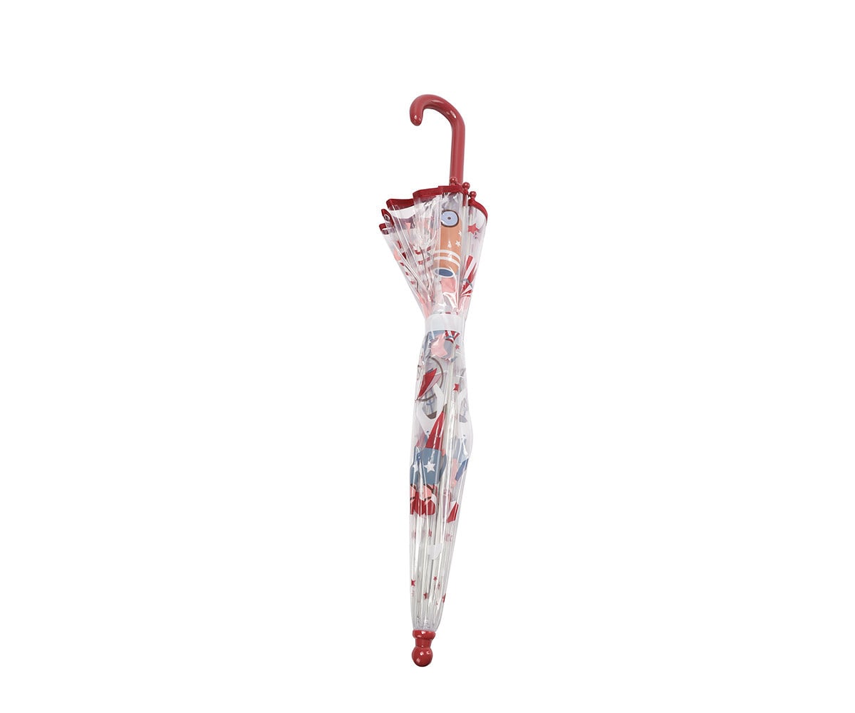 Ombrello bambino circo in PVC 74 cm