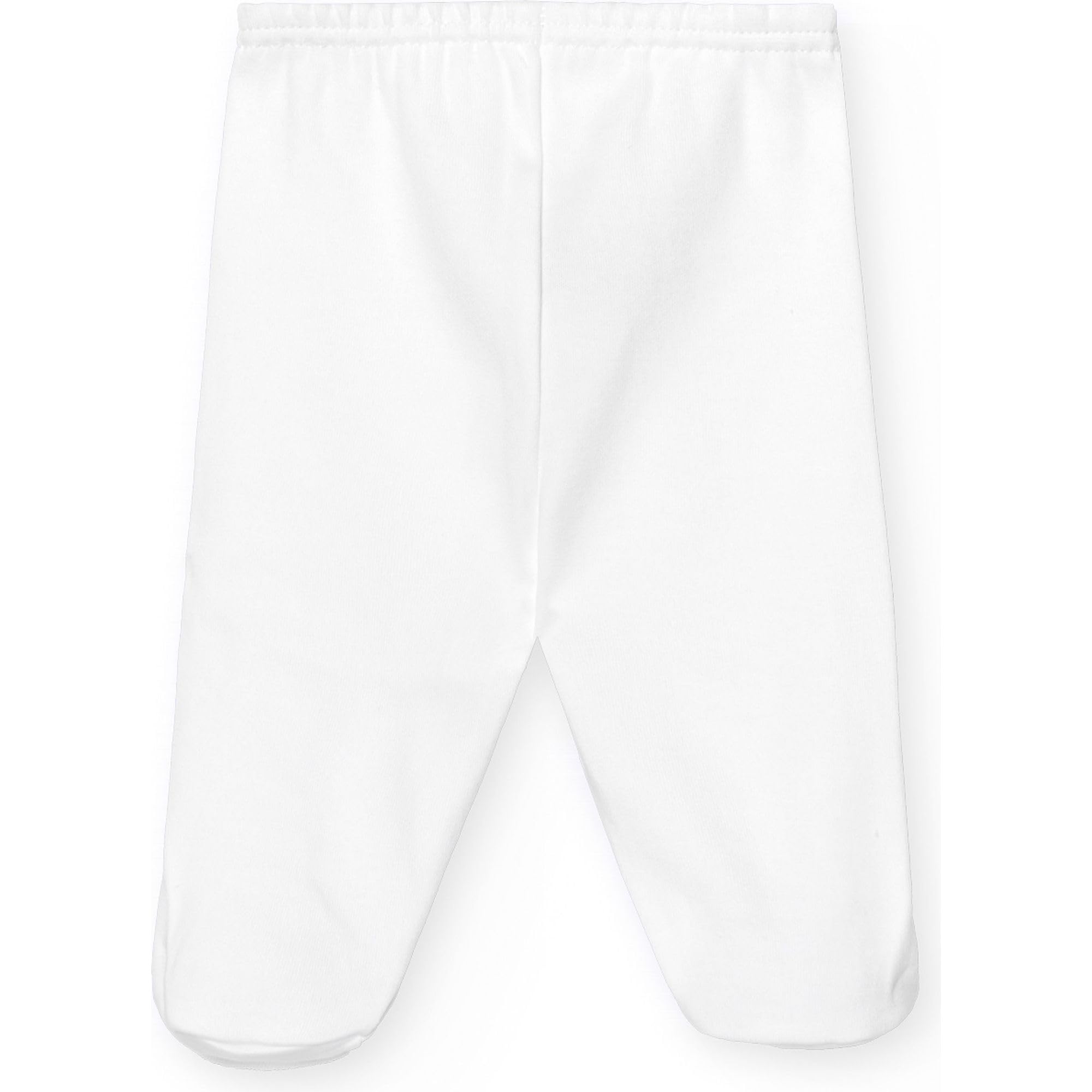 Babidu leggings neonato cotone con piedini invernali