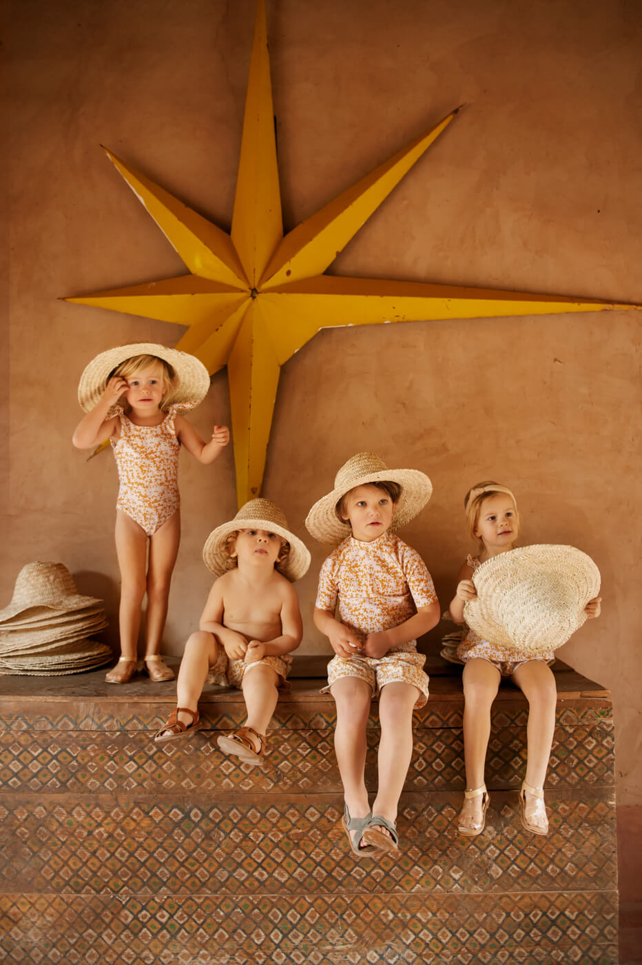 Ella and Rapha Apple Blossom costume mare bimbo UPF 50+