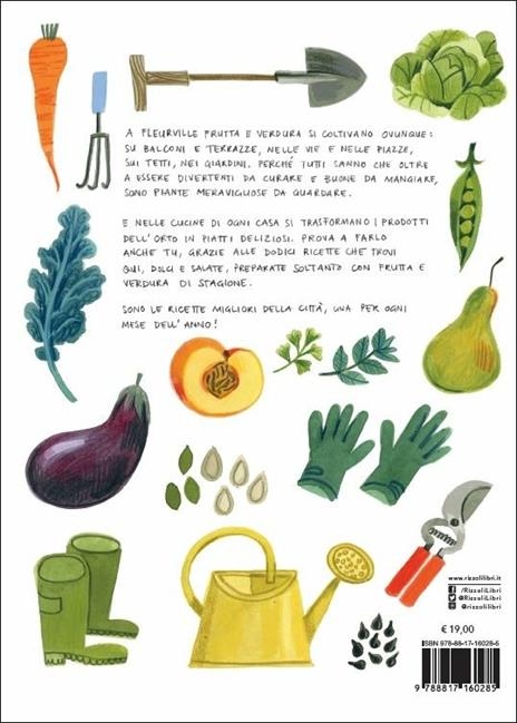 Rizzoli Un anno a Fleurville libro ricette 4 anni