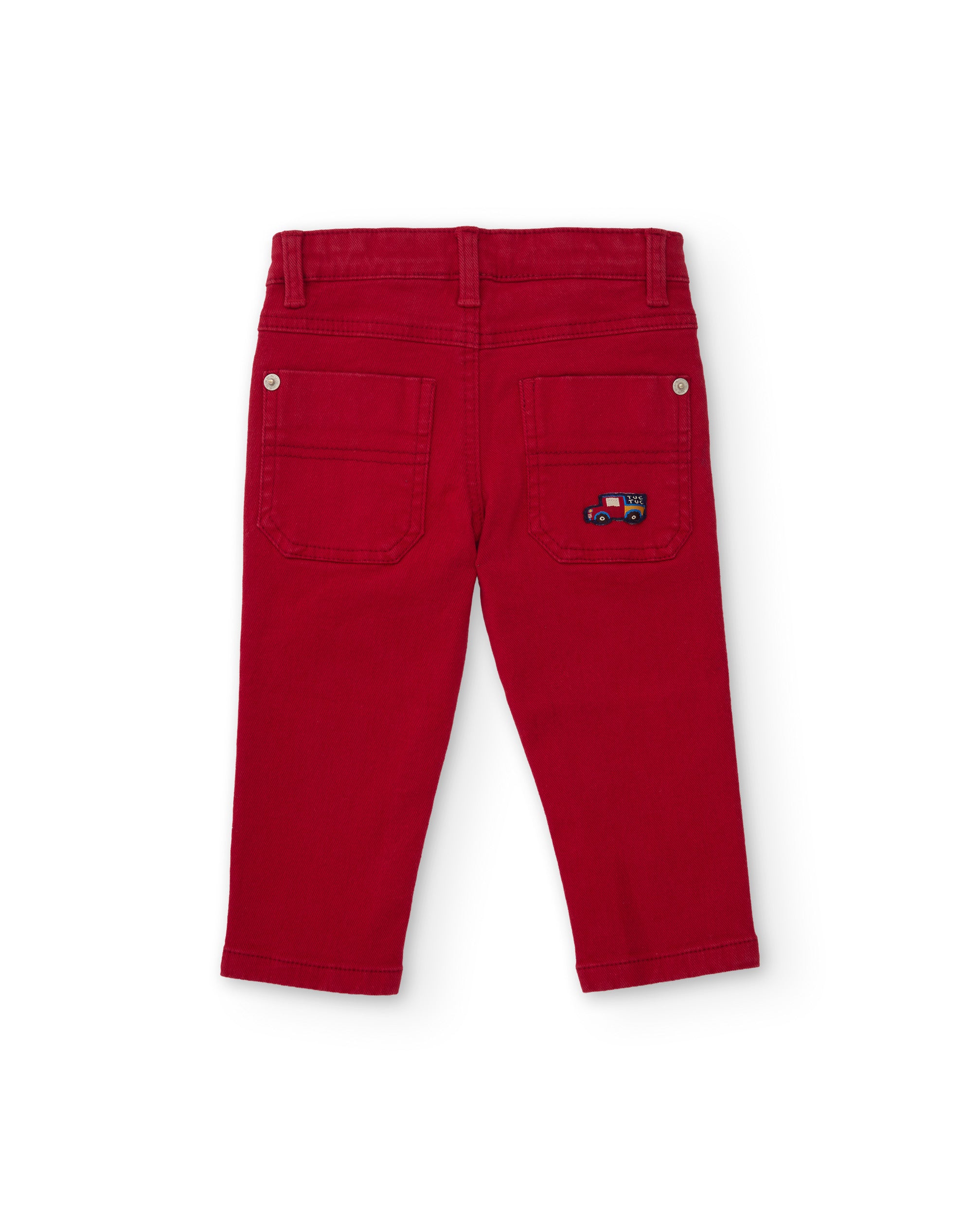 Tuc Tuc Good Wood pantaloni bambino rossi