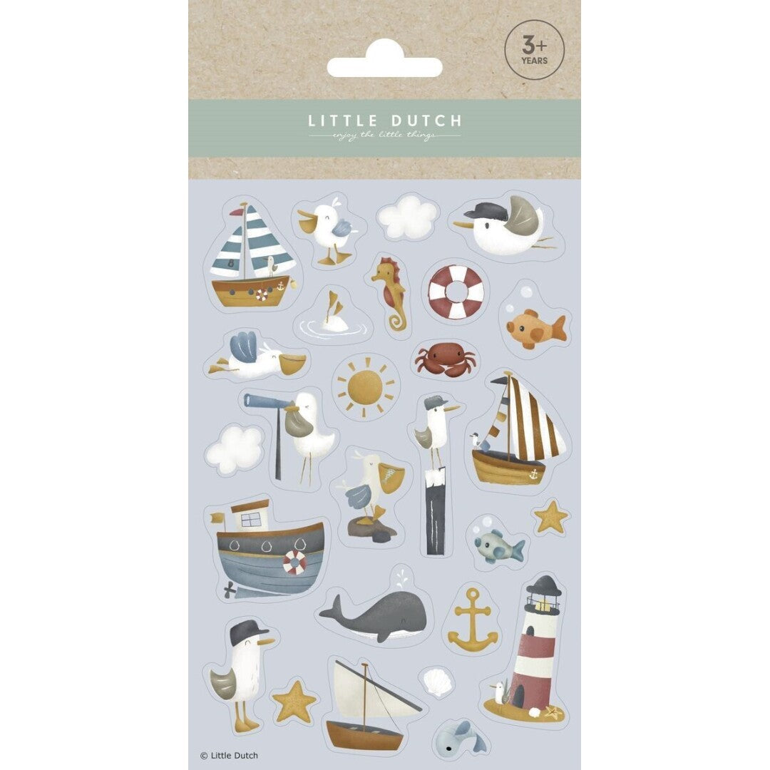 Little Dutch Sailors Bay adesivi bambini foglio 20x10,5 cm