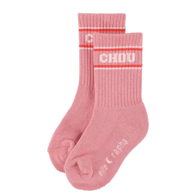 Ella and Rapha Chouchou calze bimba rosa cotone