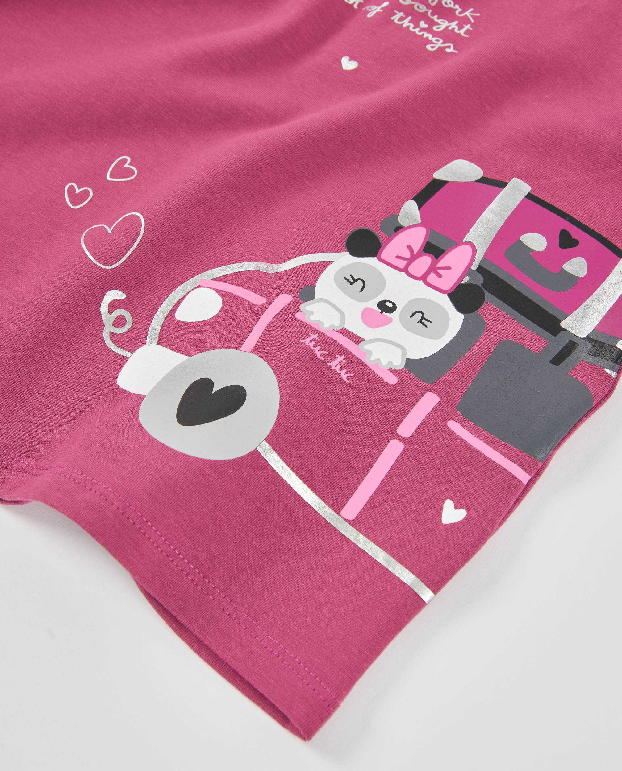 Tuc tuc maglia bambina viola maniche lunghe