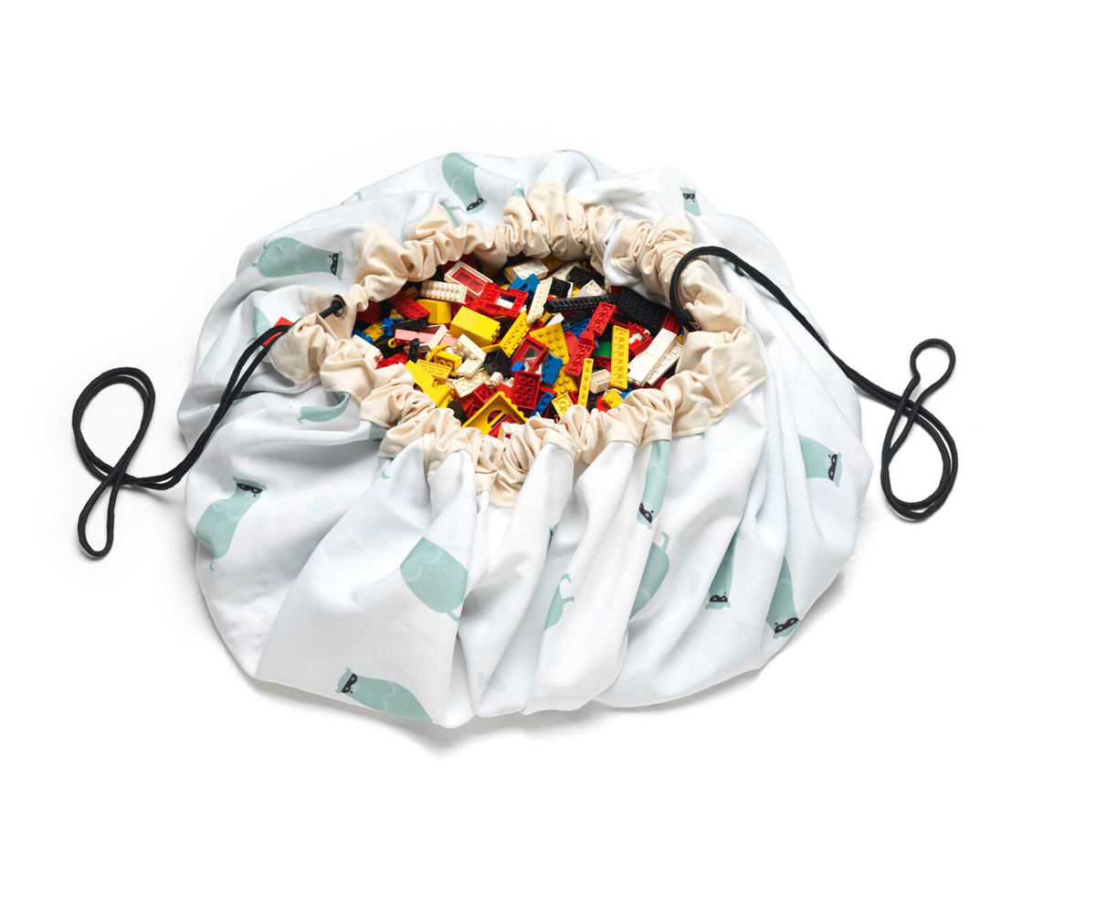 Play&Go Train Sacco Portagiochi Tappeto 140 cm