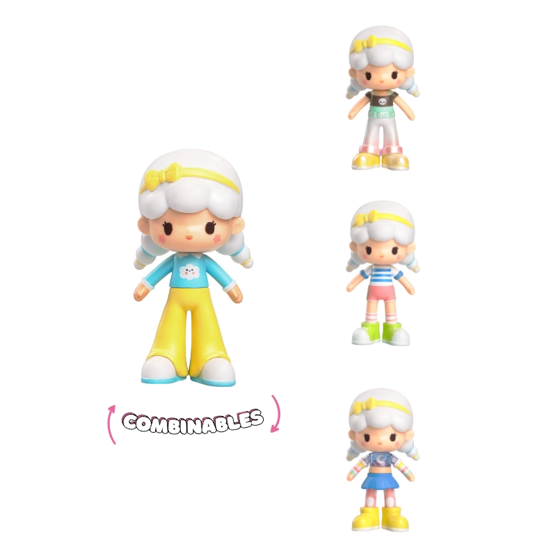 Dundun Fashion Dolls Zoe figura vinile 9 cm