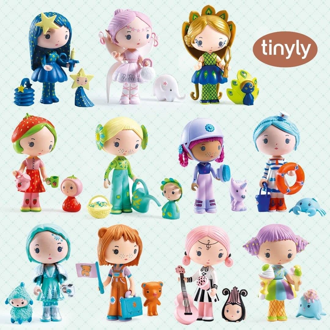 Djeco Tinyly Louison e Aby figura vinile 15,5 cm
