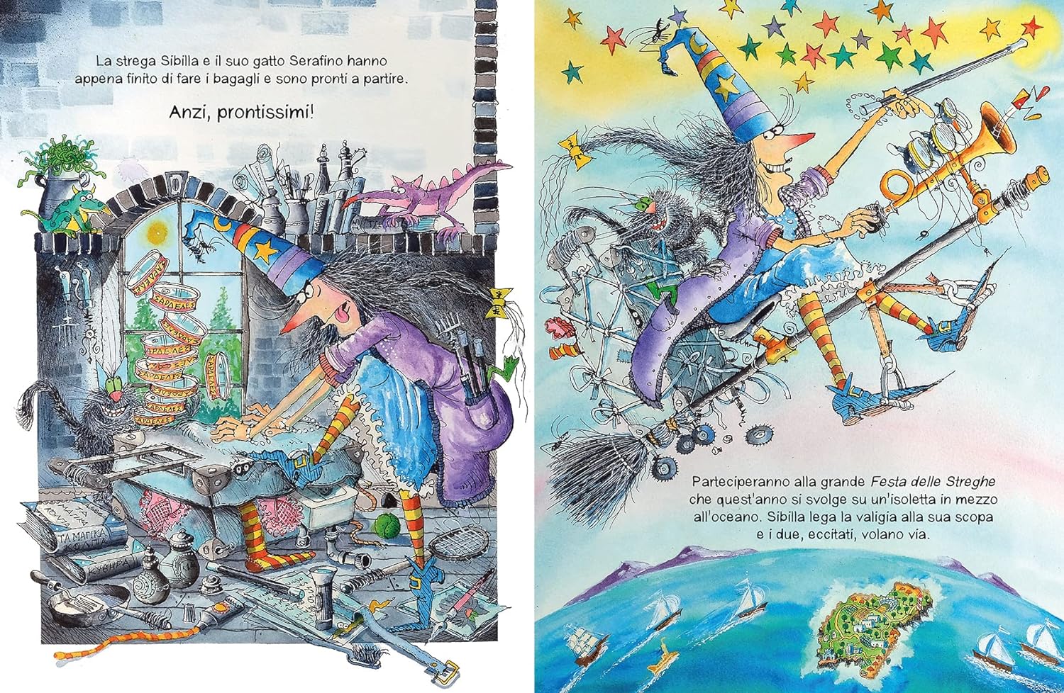 IdeeAli Festa delle Streghe libro bambini Sibilla 32 pagine