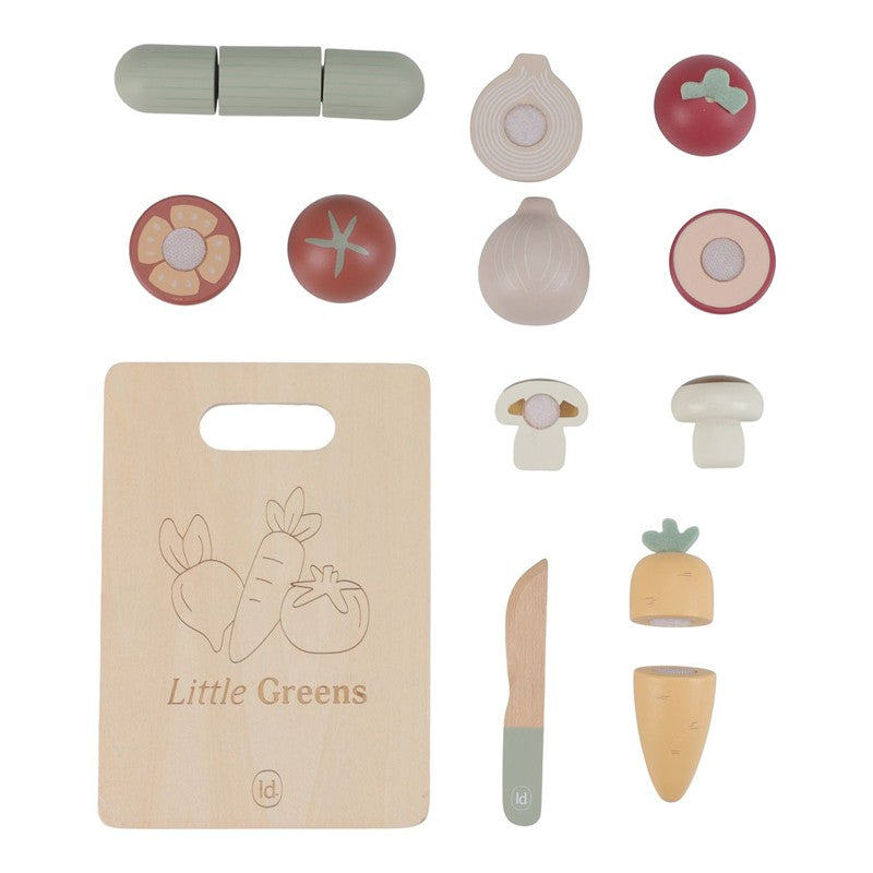 Little Dutch verdure da tagliare in legno 6 pezzi