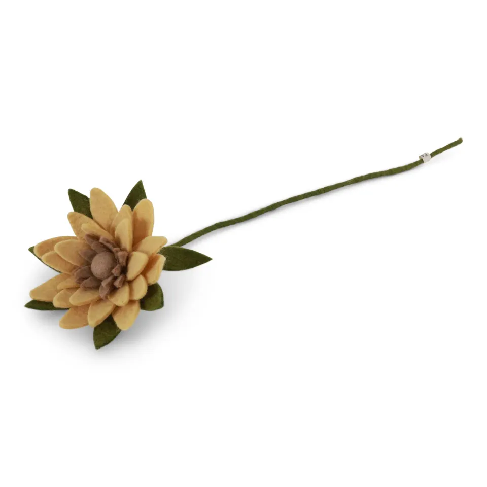 Gry & Sif Girasole Grande fiore in feltro lana