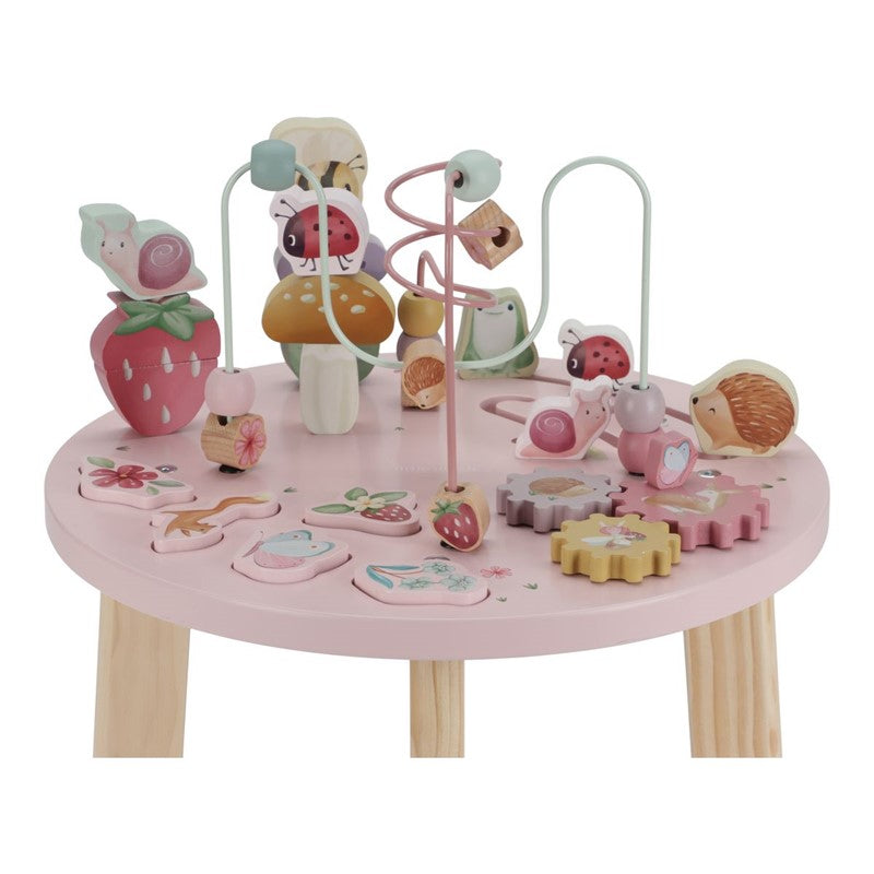 Little Dutch Fairy Garden tavolo attività legno 5 giochi