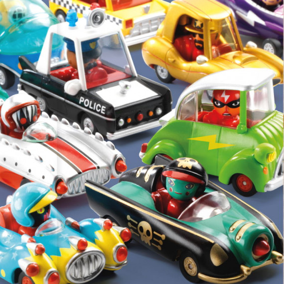 Djeco Crazy Motors Roller Coaster mini auto