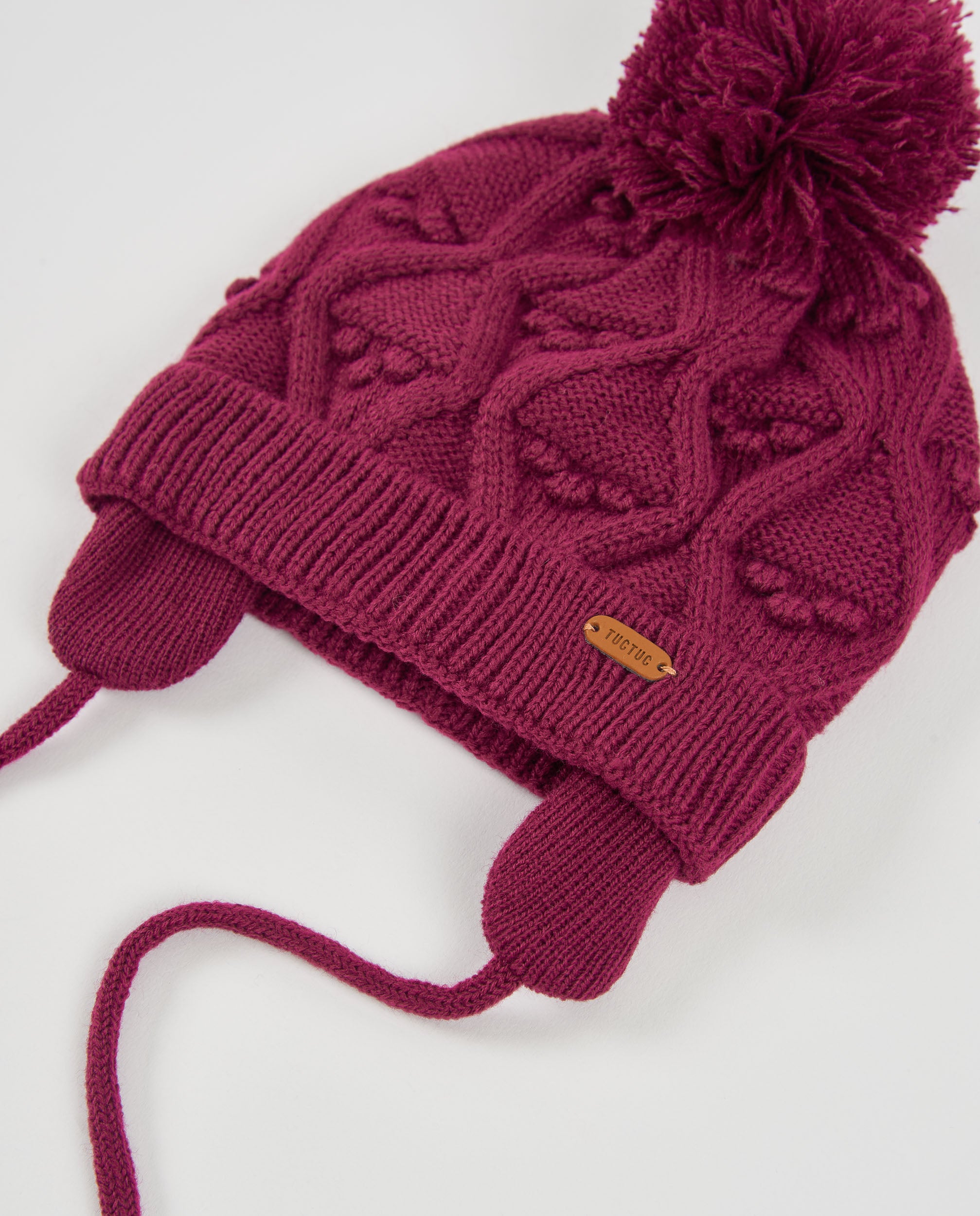 Tuc Tuc set bambina cappello scaldacollo bordeaux