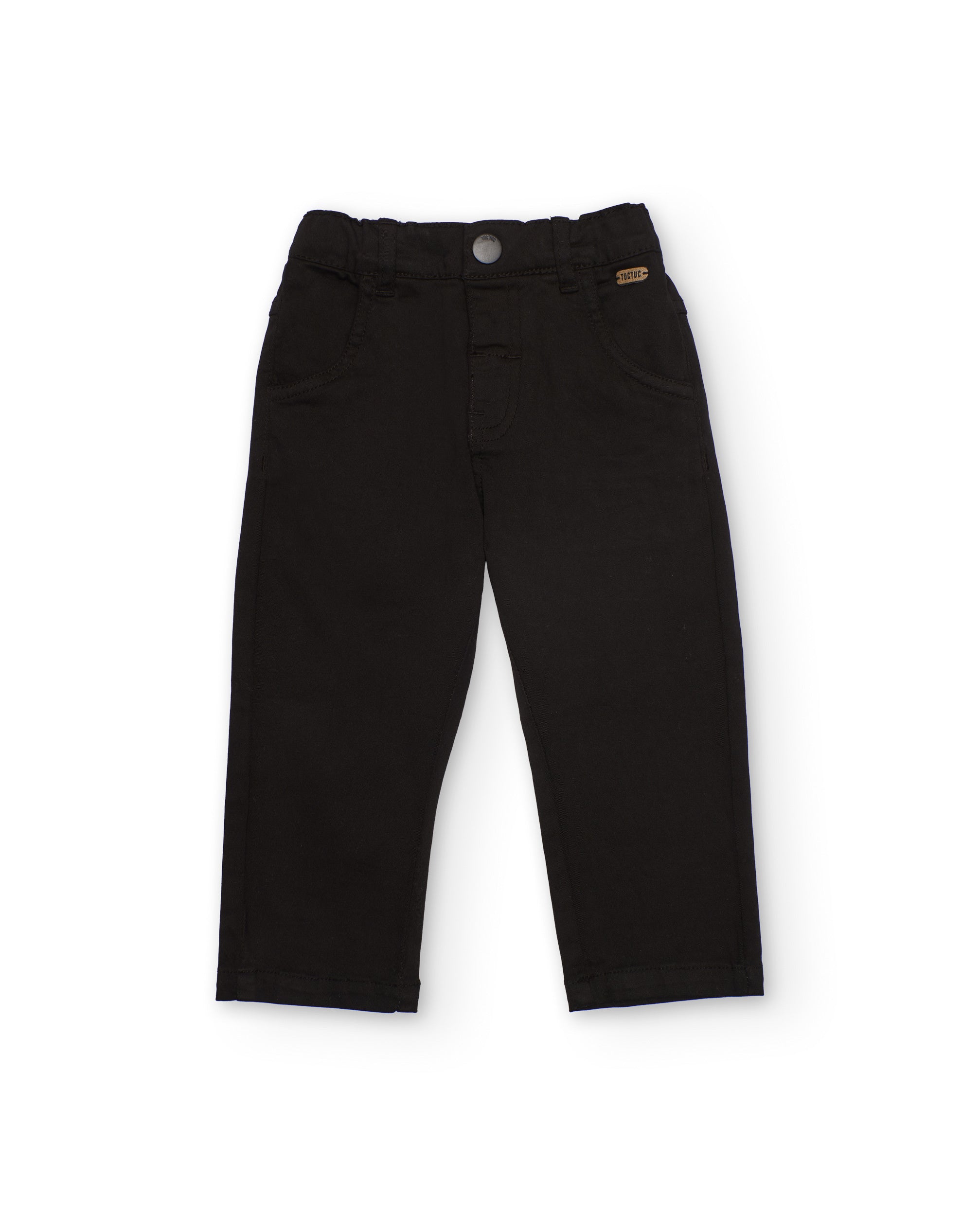 Tuc Tuc Pantaloni Bambino Neri Taglio Dritto