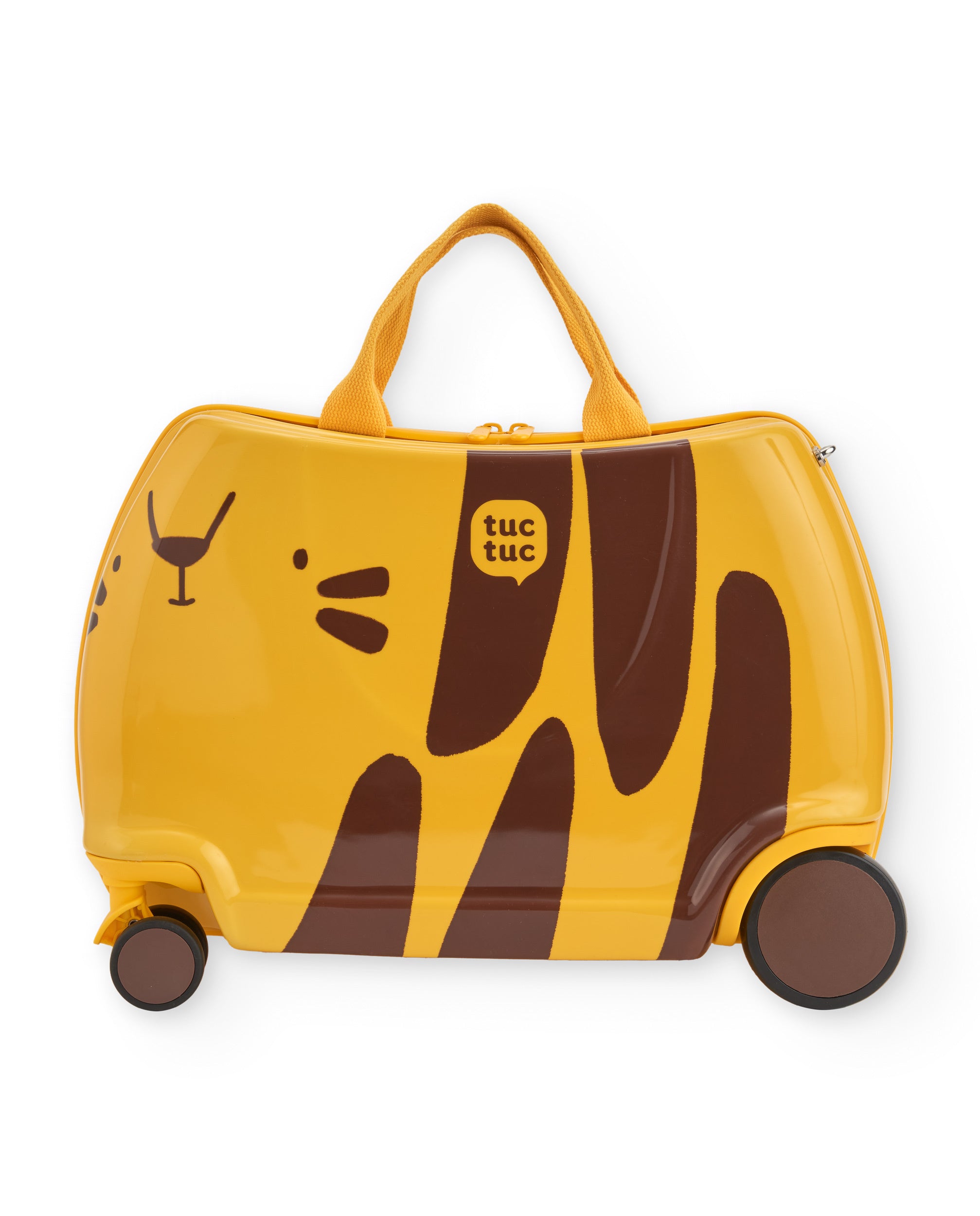 Tuc Tuc valigia rigida bambina tigre gialla