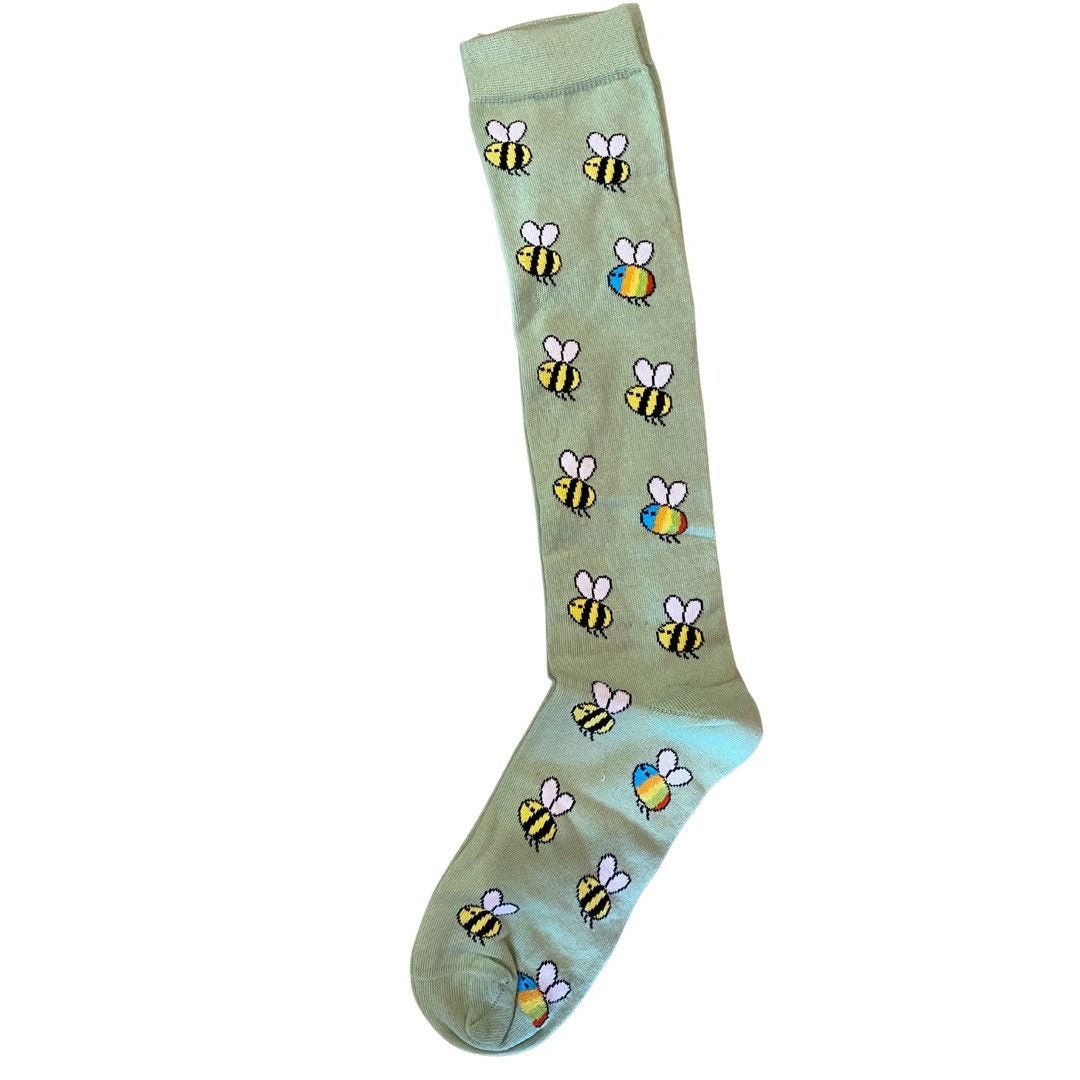Slugs & Snails Rainbee calzini alti adulti 36-38 cotone bio