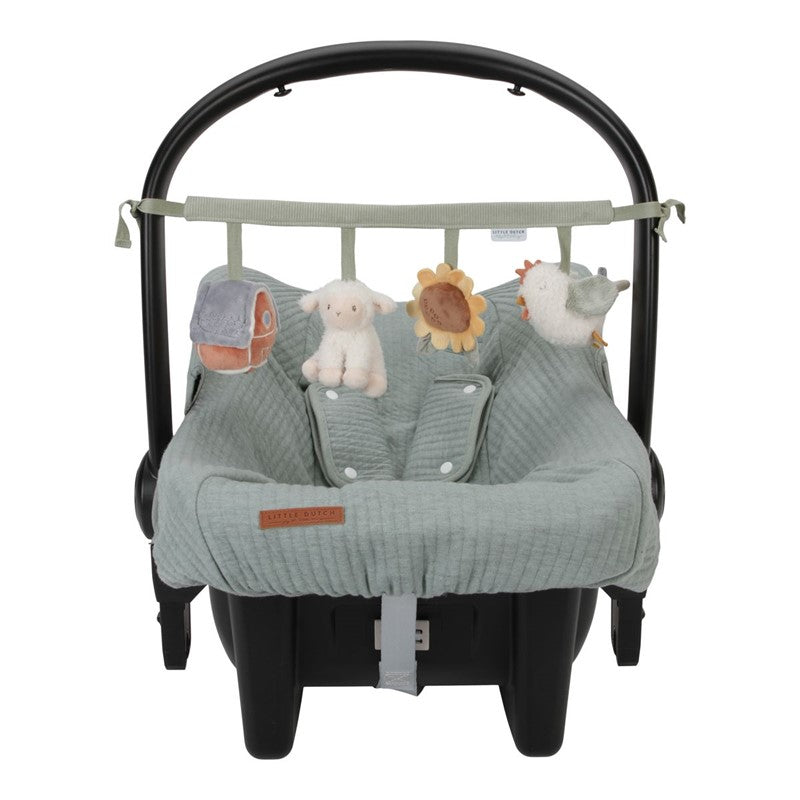 Little Dutch Little Farm giocattolo passeggino con sonaglio