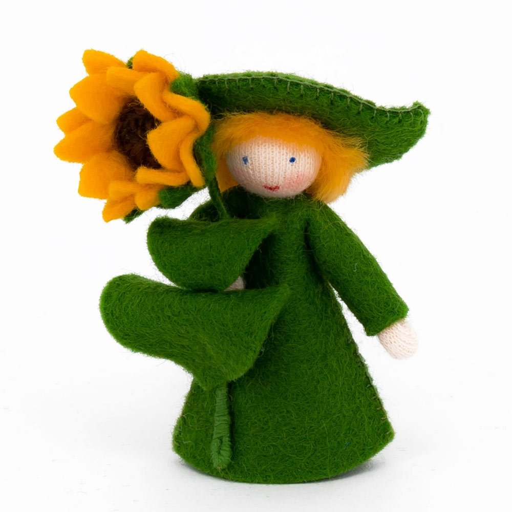 Ambrosius Sunflower Boy bambolina feltro 7-8 cm