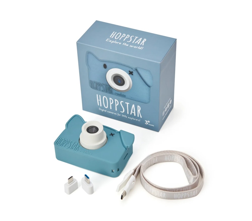 Hoppstar Rookie macchina fotografica bambini blu digitale