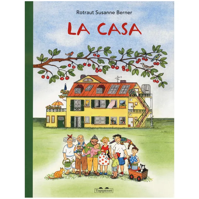 Topipittori La casa libro cartonato da 4 anni