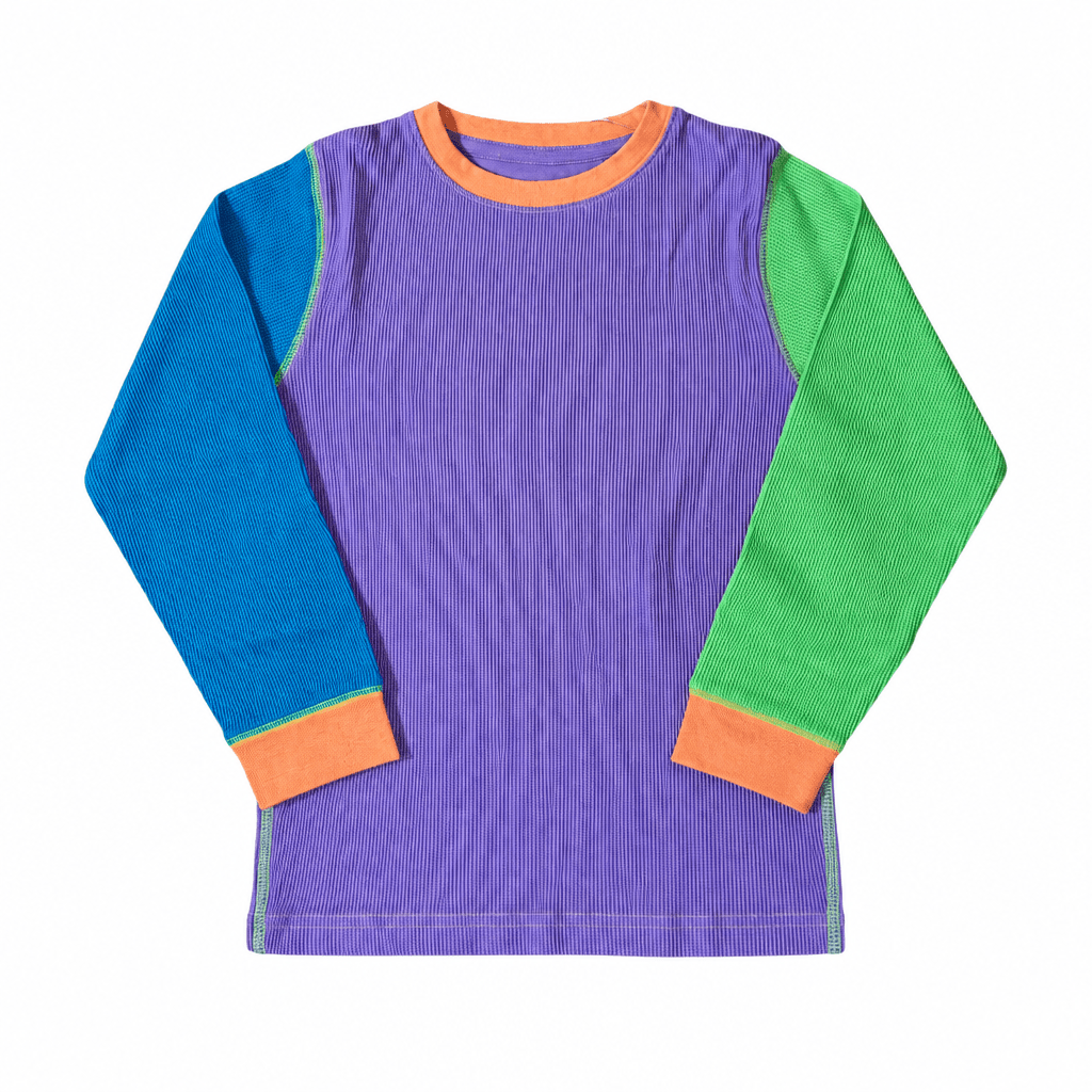 Slugs & Snails Waffle Maglia Dayglow Junior cotone bio